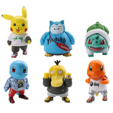 Load the image into the gallery viewer, buy Pokemon Figure Set - Pikachu Squirtle Charmander Psyduck