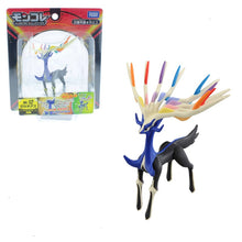 Load the image into the gallery viewer, buy Xerneas Pokemon collectible and play figure