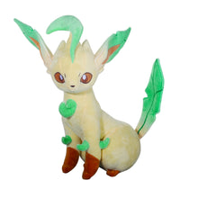 Chargez l'image dans la visionneuse de la galerie, achetez la figurine en peluche Leafeon Folipurba Pokémon (environ 32 cm).