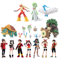 Buy Pokemon figures with trainer and Pokemon - different motifs