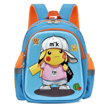 Cargue la imagen en el visor de la galería, compre una mochila escolar o de jardín de infantes de Pokémon
