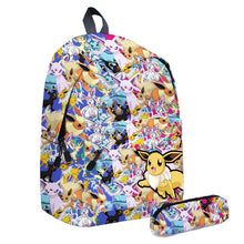 Load the image into the gallery viewer, buy Pokémon kids school backpack and pencil case
