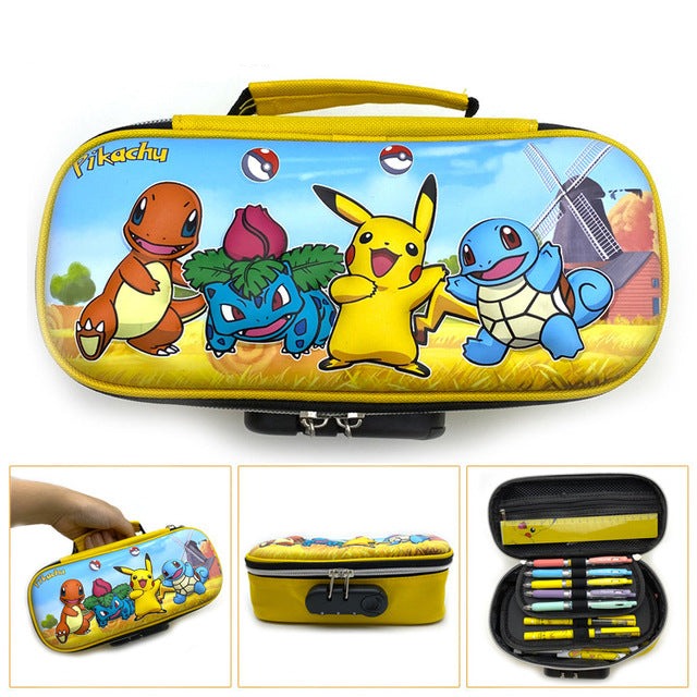 POKEMON- porta matite contenitore in metallo originale dei pokemon – pencil  case - Fumetti in Gondola