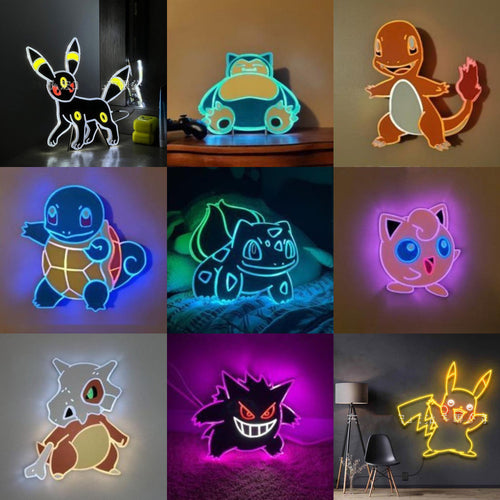 Pokémon LED Neonlicht Wandlampe kaufen