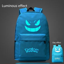 Carica l'immagine nel visualizzatore della galleria, acquista Pokemon Luminous Backpack - Glow in the Dark