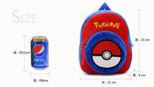 Load the picture into the gallery viewer, buy Pokemon soft / plush backpack for kids