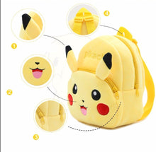 Load the picture into the gallery viewer, buy cute Pikachu backpack (approx. 21cm * 23cm * 9cm)