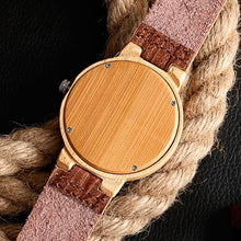 Load the picture into the Gallery Viewer, Buy Pokeball Pokemon Bamboo Wood Wristwatch