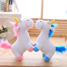 Cargue la imagen en el visor de la galería, compre divertidos unicornios de peluche hechos de felpa esponjosa