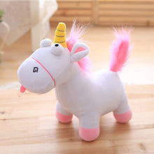 Cargue la imagen en el visor de la galería, compre divertidos unicornios de peluche hechos de felpa esponjosa