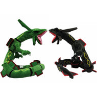 Buy green or black Rayquaza plush Pokemon (approx. 75cm)