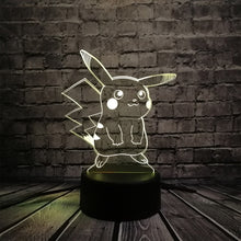 Lade das Bild in den Galerie-Viewer, Pokemon Go 3D LED Lampe mit Farbwechsel (Nachtlicht, Tischlampe) kaufen
