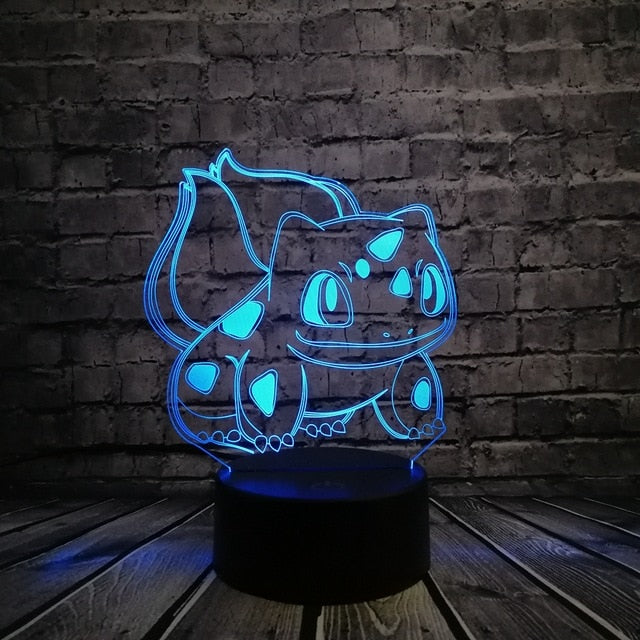 Pokemon Go 3D LED Lampe mit Farbwechsel (Nachtlicht, Tischlampe) kaufen