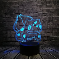 Acheter Lampe LED 3D Pokemon Go avec changement de couleur (veilleuse, lampe de table)