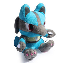 Load the picture into the gallery viewer, buy Lucario fabric Pokemon (approx. 18cm)