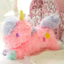 Load the picture into the gallery viewer, buy colorful, cuddly, unicorn stuffed animals