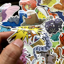 Carga la imagen en el visor de la galería, compra 80 pegatinas de Pokémon.