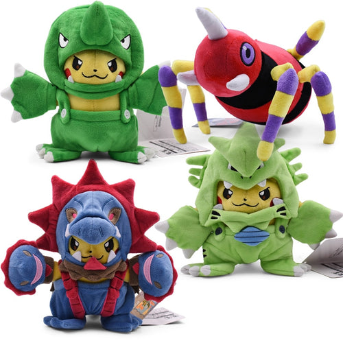 Pikachu Cosplay Plüsch Figur (4 Motive, 18-20cm) kaufen