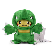 Cargue la imagen en el visor de la galería, compre Pikachu Cosplay Plush Figure (4 motivos, 18-20cm)