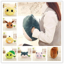 Load the picture into the gallery viewer, Pokemon gloves hand warmer Relaxo, Eevee, Enton - buy different motifs