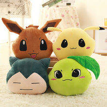 Load the picture into the gallery viewer, Pokemon gloves hand warmer Relaxo, Eevee, Enton - buy different motifs