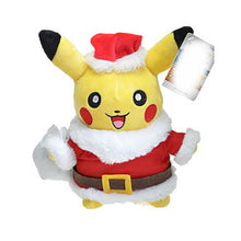 Cargue la imagen en el visor de la galería, compre Pikachu Santa Claus Cosplay Plush Pokemon