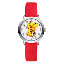 Cargue la imagen en el visor de la galería para comprar el reloj de pulsera Pokemon Pikachu para niños (7 diseños para elegir)