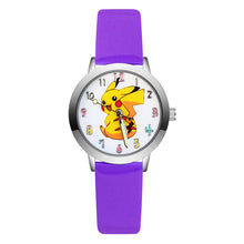 Cargue la imagen en el visor de la galería para comprar el reloj de pulsera Pokemon Pikachu para niños (7 diseños para elegir)