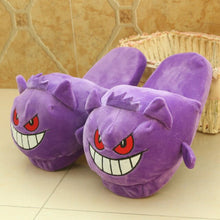 Load the picture into the gallery viewer, buy Gengar plush slippers