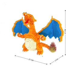 Carica l'immagine nel visualizzatore della galleria, acquista Charizard Charizard Pokemon Building Block Set (2080 pezzi)