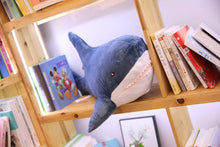Load the picture into the gallery viewer, buy funny shark cuddly toy (80cm or 100cm)