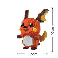 Buy Pokemon Growlithe, Raichu, Weezing, Sudowoodo, Fennekin, Froakie building block figures