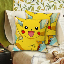 Carga la imagen en el visor de la galería, compra fundas de almohada de Pokémon (Pikachu, Charmander, Charizard, Bulbasaur)