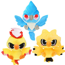 Load the picture into the gallery viewer, buy Kawaii Moltres, Articuno, Zapdos plush figures (approx. 30cm)