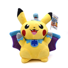Cargue la imagen en el visor de la galería, compre Pikachu Cosplay Vampire Plush Figure (aproximadamente 25 cm)